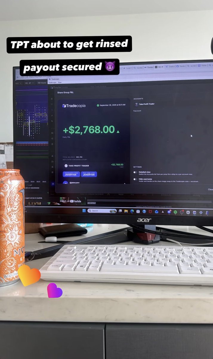 not_jakeryan's tweet photo. @TakeProfitLLC 

payout secured

daily payout accounts>>>>

code JAKERYAN🙂

https://t.co/CutjmwAgxi https://t.co/AHwFilTf3y