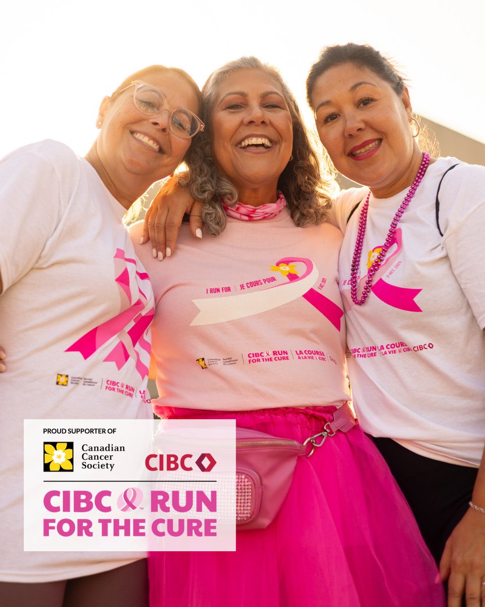 ocean985's tweet photo. The 2026 Canadian Cancer Society CIBC Run For The Cure 👟 takes place on Sunday, October 4. 📅 Sign up today at https://t.co/KSTtJotFmW and help change the future of breast cancer. 💪 https://t.co/IKsnT43DLe