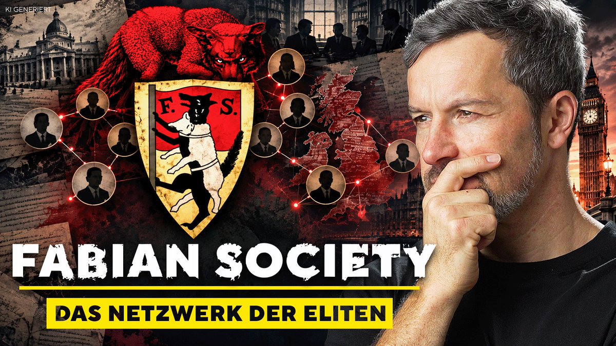 marcfriedrich's tweet photo. Fabian Society: Das mächtigste Netzwerk, das niemand kennt

👉 https://t.co/ptQLBrtXNs 

Ein Wolf im Schafspelz, ein Netzwerk bis in die Regierung und eine Geschichte voller Abgründe: Die Fabian Society hat über Generationen Politik, Universitäten und Medien geprägt. Ich zeige dir ihre Strategie, die erschreckenden Eugenikvorstellungen führender historischer Mitglieder und ihre Verbindungen zur britischen Machtelite. Wie viel Einfluss steckt in diesem Netzwerk, von dem viele noch nie gehört haben?
