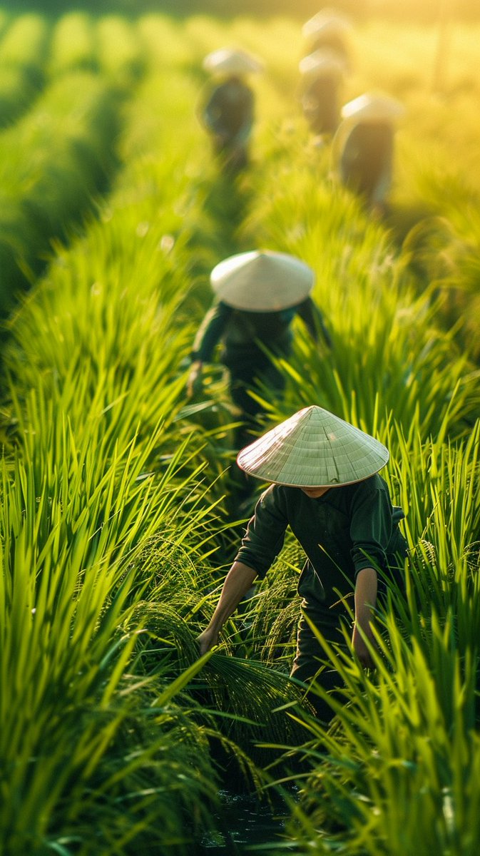 m1ch4308's tweet photo. I watched people chanting, sighing, walking, and the green rice fields stretching endlessly in the village. https://t.co/AmIeYdA5bz