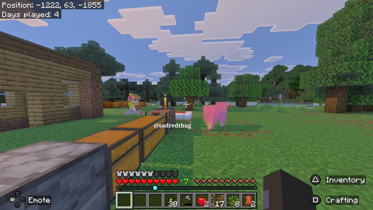 sadredthug's tweet photo. Found a rare pink sheep in Minecraft with me and my bestieee 💕💕
#minecraftㅤ #GamerLife https://t.co/7zXa5qBnEH