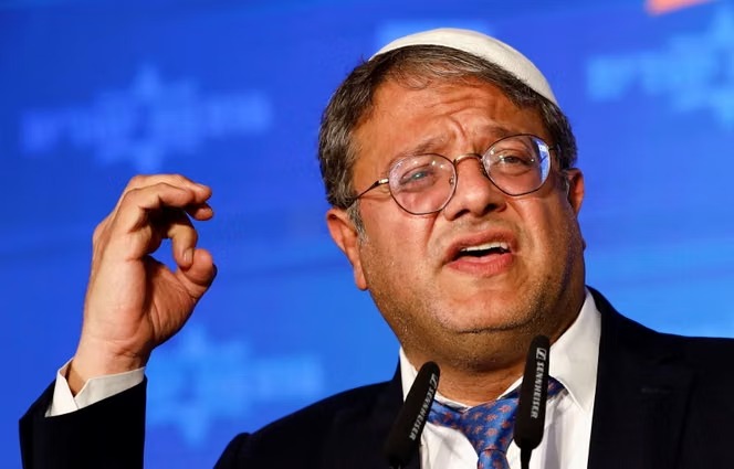MarioNawfal's tweet photo. 🇮🇱🇵🇸 Ben-Gvir is gunning to be Israel’s next DEFENSE MINISTER and laying out his sinister agenda:

-Ending a policy of containment.
-Getting Palestinians to leave Gaza and the West Bank.
-Disarming the Palestinian Authority and arresting its senior officials.
-Changing open‑fire regulations so soldiers have more legal backing.
-Opening elite IDF units, including Unit 8200, to the entire population.

TLDR: Continue the Palestinian genocide and steal their land.

Source: @wfwitness on TG, Times of Israel / Writer: Marie