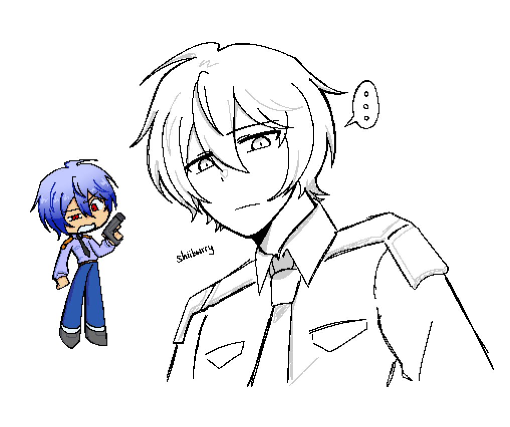 shiibwrry's tweet photo. how about a doodle for all my kinjo fan followers
#dra #tsurugikinjo https://t.co/oLIFfLwuBS
