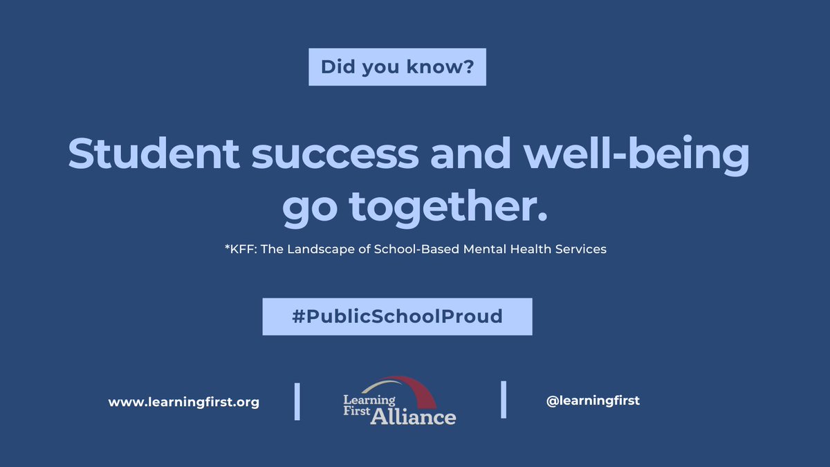 LearningFirst's tweet photo. Student success and well-being go hand in hand. When students feel safe, supported, and connected, they're able to learn and thrive. @PublicSchoolProud https://t.co/6mV5OXJAfP
