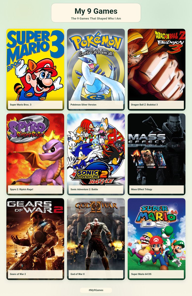 FlashfireLoL's tweet photo. #my9games
As you can see, apparently I like 2 and 3. https://t.co/3W84uzooUJ