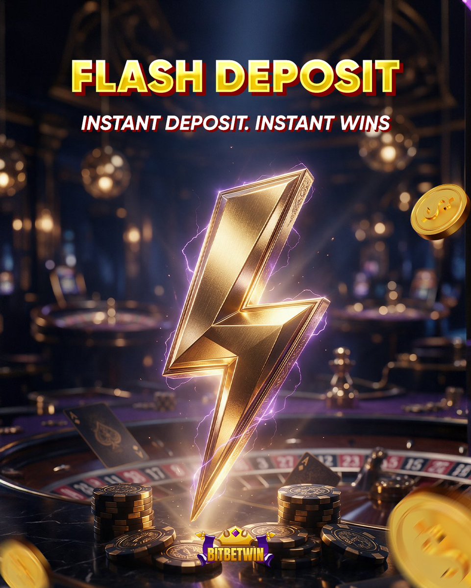 BitbetwinInfo's tweet photo. ⚡ Instant Deposit. Instant Wins. ⚡

Skip the wait and boost your gaming balance in minutes with BitBetWin's Flash Deposit! 🚀 💰

👇 Deposit now using the link below: https://t.co/X9TtJVlSez

#bitbetwin #flashdeposit #instantdeposit #onlinecasino https://t.co/DCFoVcyF3G