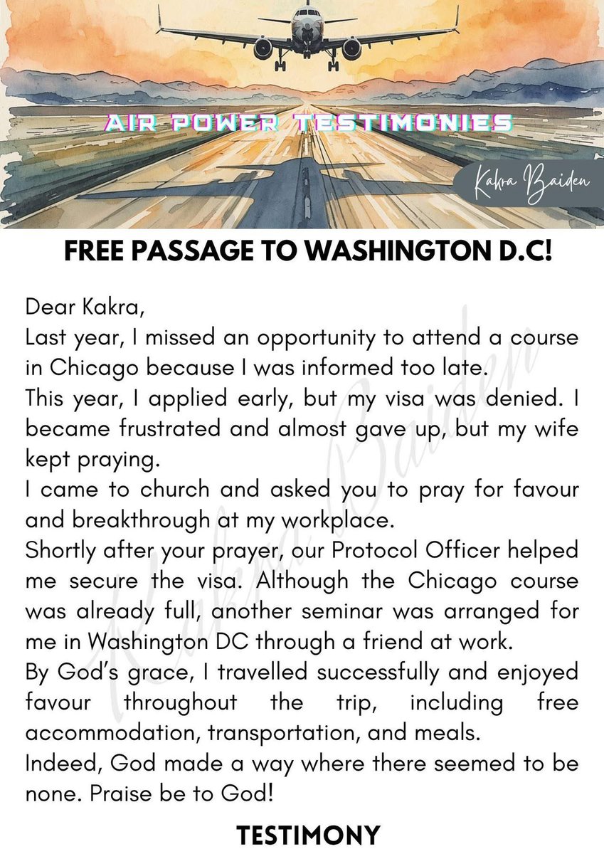 ProphetKakraB's tweet photo. May the Lord make a way for you where there seems to be no way, in Jesus’ name.

#kakrabaiden #testimony https://t.co/028Upqx7vk