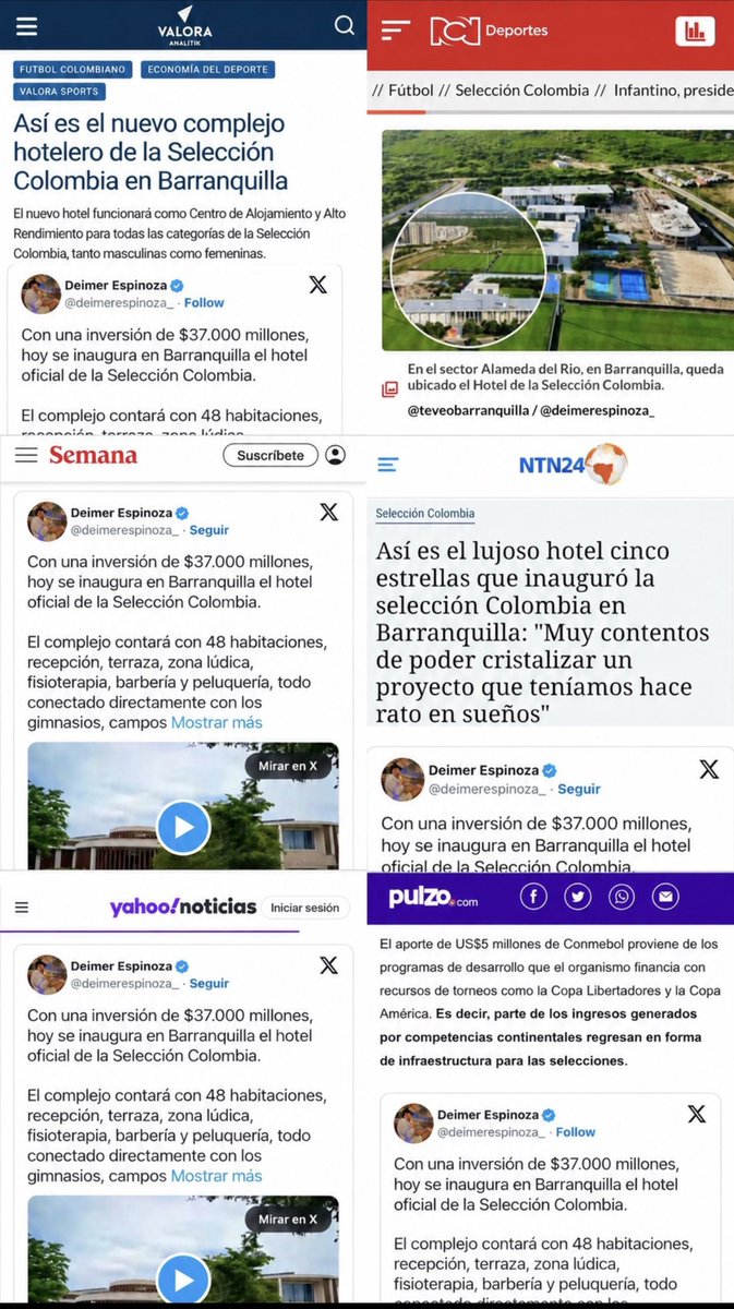 deimerespinoza_'s tweet photo. Cada vez son más los medios que nos citan y toman como referencia. 💪🏽 https://t.co/nxRPoUkHkL