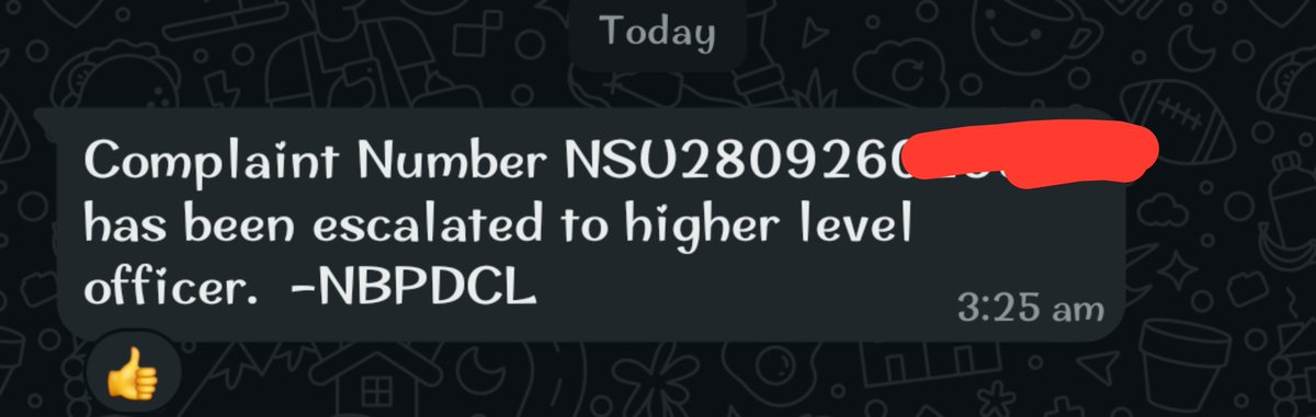 BLACKKnRED's tweet photo. मैंने@SEVA_NBPDCL  के द्वारा 2 कंप्लेंट दर्ज कराई हुई है।कल मेरा लाइट ऑटोमैटिक कट गया, कंपनी के तरफ़ से कोई नहीं आया तो हमने लोकल मिस्त्री को पैसे देकर ठीक करवाया। आज शाम से फिर लाइट नहीं आ रहा है। दुसरा कंप्लेंट कंपनी के तरफ़ से सर्विस वायर नहीं देने के लिए किया गया है। सुनवाई 0 https://t.co/l0ihUUnq1O
