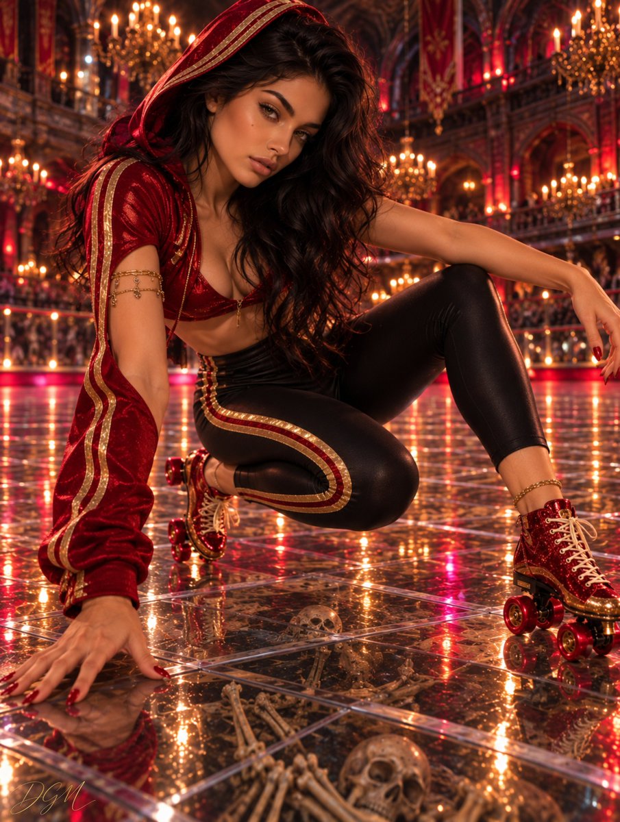 DemiGoddessAI's tweet photo. QT with your Red and Gold art

"Smooth Moves. Haunted Floors."
-Goddess https://t.co/OcqdE3sYJA