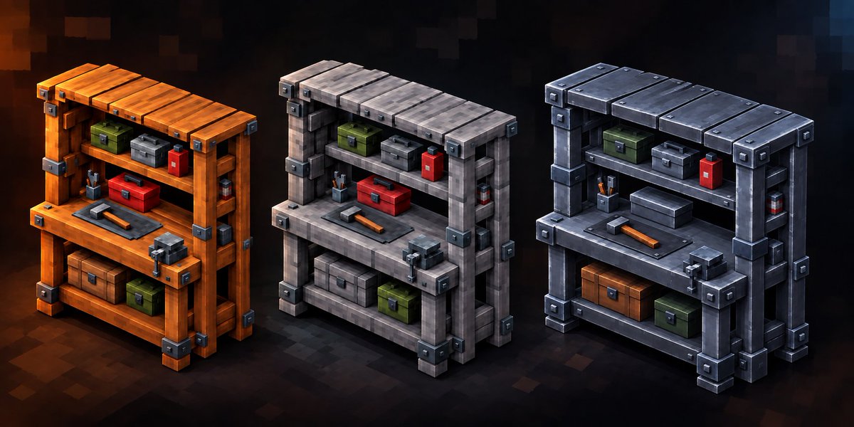 playchainera's tweet photo. 🔨 Workbenches T1 T2 T3 are coming to Chainera

We start with Tier 1 Wooden Workbench.

It can only be placed inside your base.
Make sure you have a base built.

Workbenches unlock new items you can craft.

Play now: https://t.co/GRL8396DeN
How to play: https://t.co/6q8KNXyOCQ

solana:Fbeo1oQ6v4AtErAuSeAPfCy69vo1Rq1voE6uMGhNpump