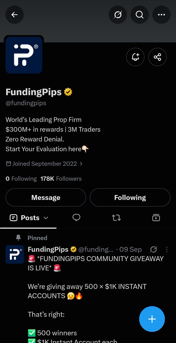 SeidN69354's tweet photo. @fundingpips @Xhyab_ @yosef60036 @issacjr24 @yitbareks165 @SeidAbubek79173 
Guys Good Luck https://t.co/JsWcVAerqi