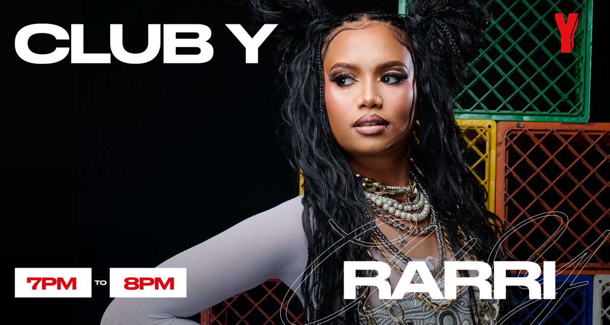 Yfm's tweet photo. Long day? Leave it at the door. 😮💨🔥
Rarri is taking over #ClubY from 7PM–8PM with bangers after bangers only!
Sponsored by #Smirnoff21.
#YFM #YWorld https://t.co/zOsklx3XFQ