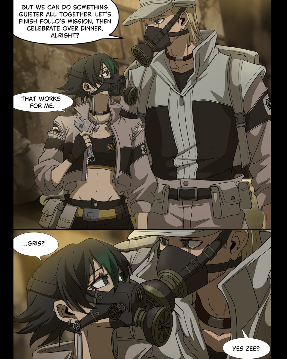 Mochibunni_art's tweet photo. [Follo’s first mission, Doll Festival Day]

Conversation before the mission. Of course, neither of them knows what’s happening there…
But that’s another story 👀

#gachiakutaoc #grisrubion https://t.co/tikvc2Wewx