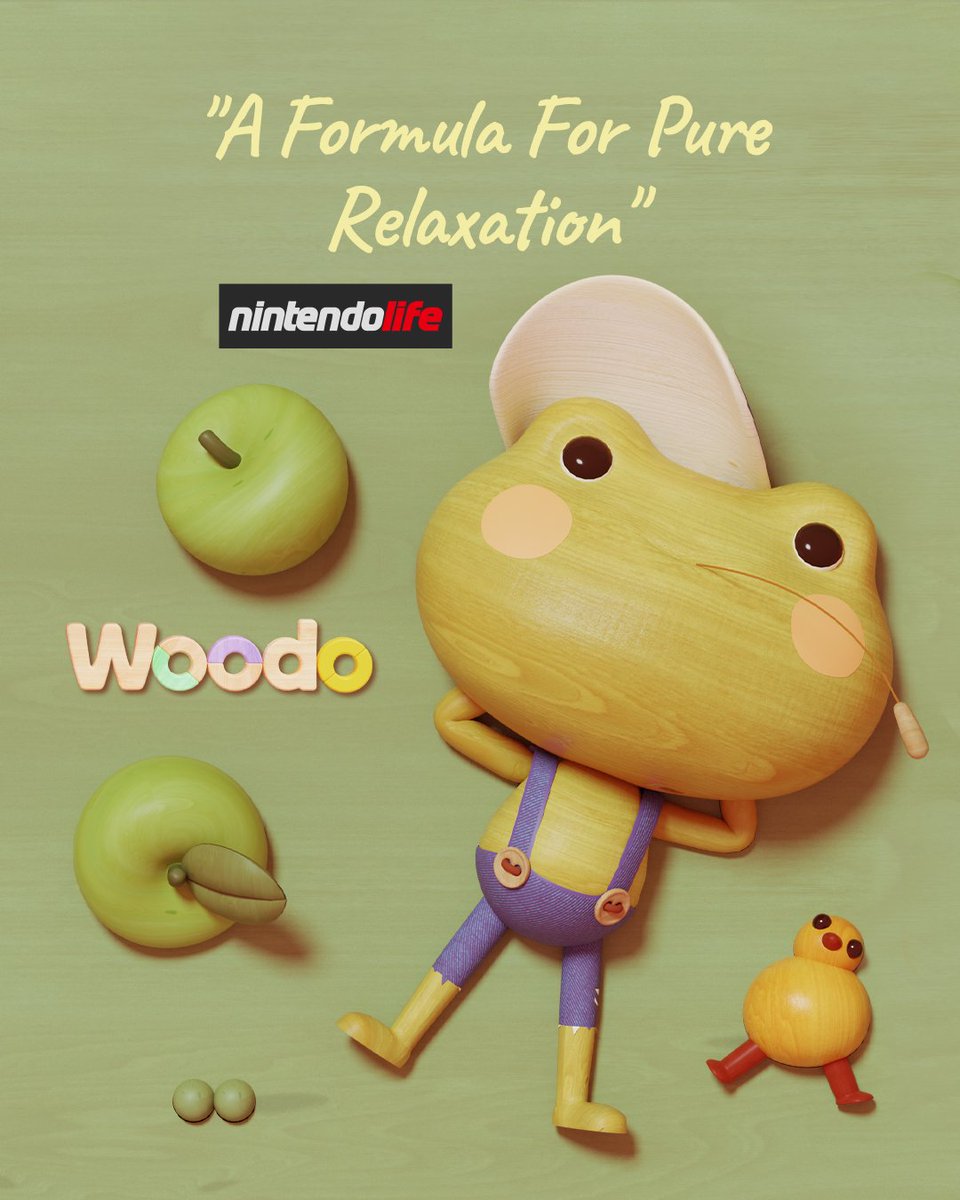 daedalic's tweet photo. Forget yoga classes and herbal tea and embrace "a formula for pure relaxation" with Woodo. 🧘

Thanks @nintendolife for this delightful review!

Oh, and Woodo is 30% off until tomorrow. 🧡 https://t.co/SSufx5ykvd