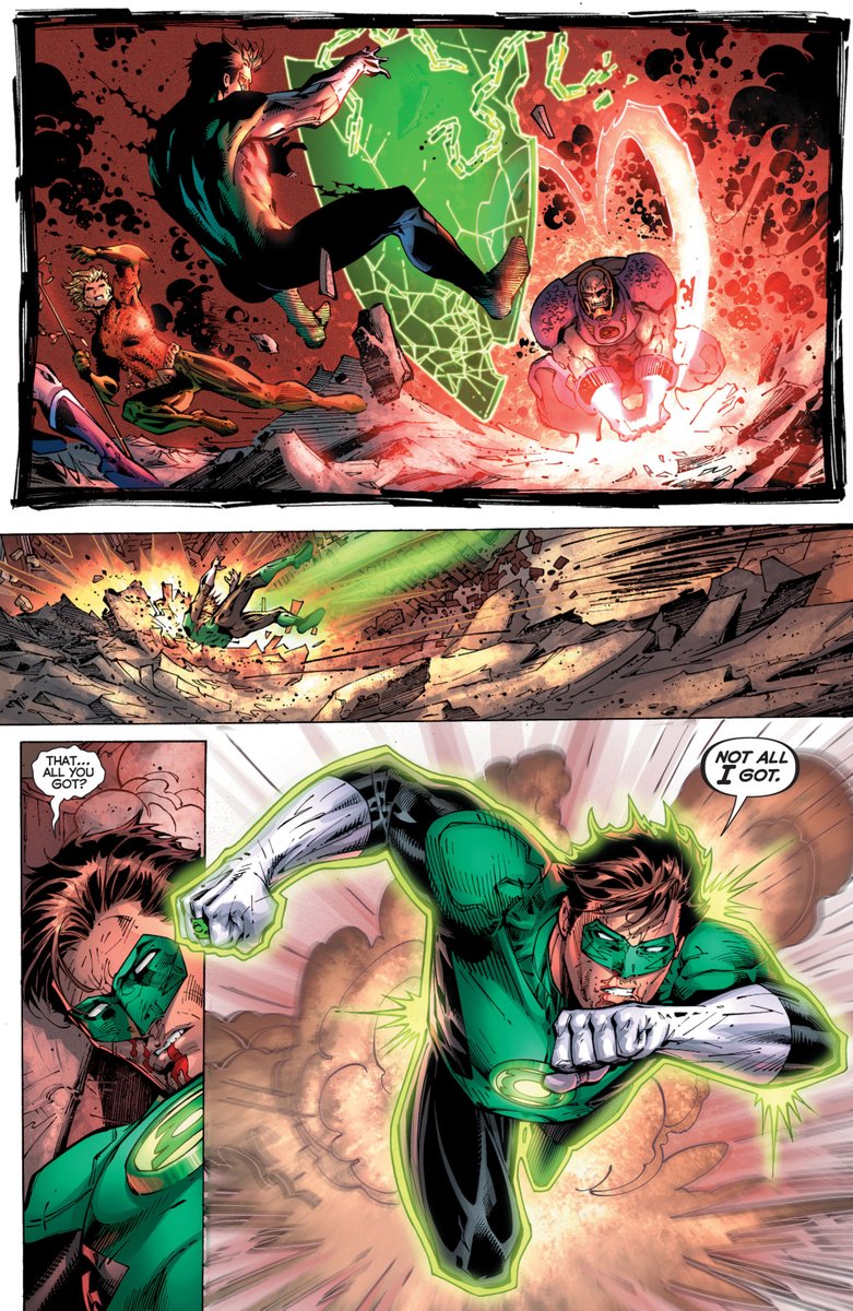 Bemol417647's tweet photo. Note: This is how the fight between Green Lantern and Darkseid went in the COMIC BOOK this scene is adapted from. https://t.co/hE85OvIlbj