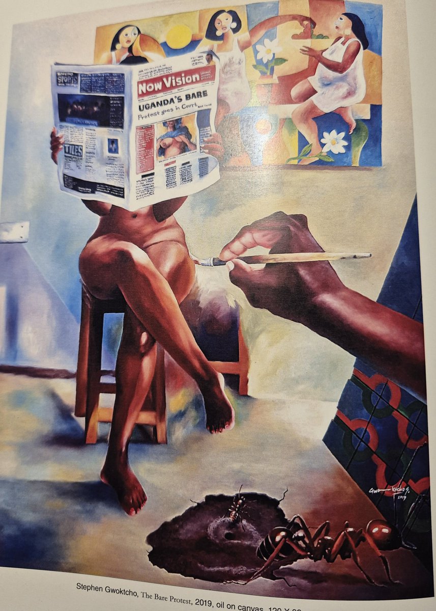 YusufSerunkuma's tweet photo. This is the @WegandaReview, arguably the most iconic publication on the Ugandan culture scene: art, culture, poetry, debate, the everyday. 

It is like stroll through a gallery.

The layout is so aesthetic, artistic. The pages breath freshness.  The print quality top-notch.

Thanks @Roduza