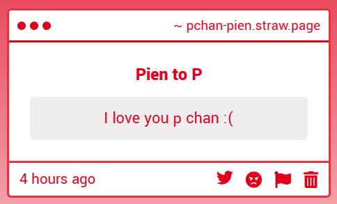 Pienly's tweet photo. I love both of you too LOVE FOREVER!!

(Btw Pien is picking 2 gimmicks to respond to daily, Pien!!) https://t.co/bKOdc440mq