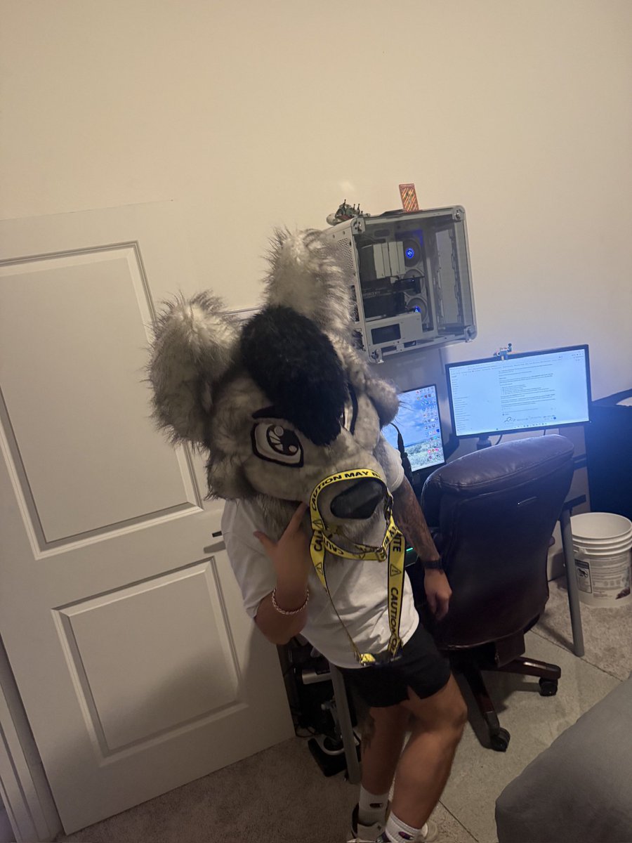 Beevbro's tweet photo. Loved going to a meetup then immediately mixing furries, mechanics, queers, and my frat homies. They learned something about me and we all had a great night 😂 https://t.co/g5RzDnoIaa