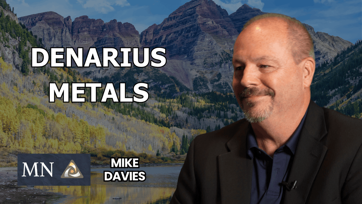 MiningNetwork_'s tweet photo. Mike Davies of @DenariusMetals joins us at the Precious Metals Summit. He said Zancudo is already shipping crushed rock to port under a Trafigura offtake.

Plant installation is planned for early 2027, with commercial concentrate production at the beginning of next year. His outlook is 7,000 to 10,000 payable ounces of gold this year and 25,000 to 30,000 next year. He said current margins are 35% to 40% and that the third quarter is tracking about 50% above the second quarter.