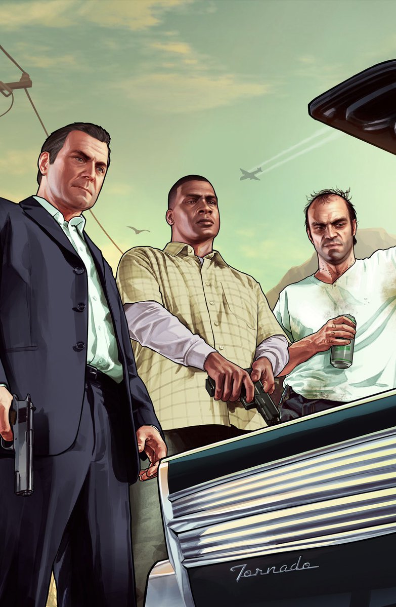 DiscussingFilm's tweet photo. Rockstar confirms that the GTA 6 map is at least twice as large as GTA 5.

The studio has added as many interiors as they could — from rooftops &amp; alleyways to fully explorable buildings. 

(Source: https://t.co/tedwmKcGIg) https://t.co/VkgKA70cb3
