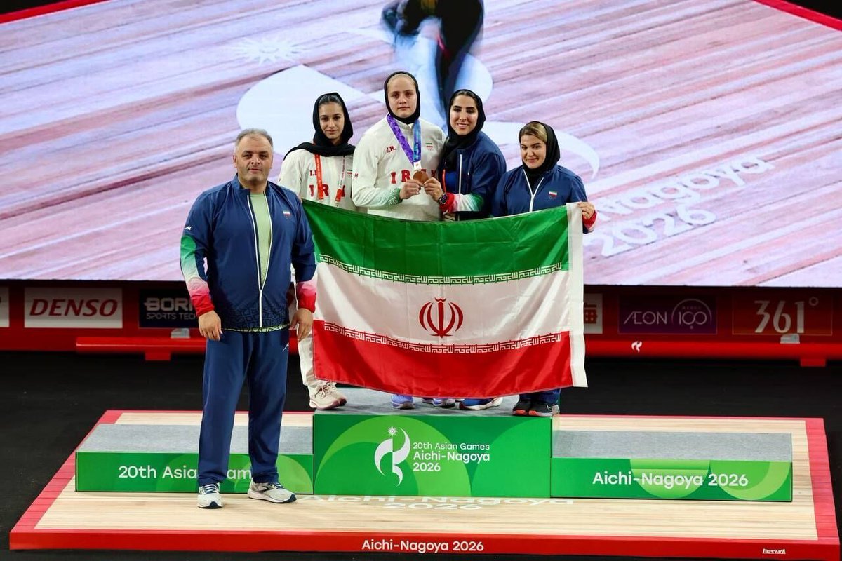 TimeOutMag's tweet photo. 🏋️ وزنه‌برداری ایران در #ناگویا با ۲ طلا و ۲ برنز به کارش پایان داد؛ نتیجه‌ای که هم از مدال‌آوری پولادمردان و شیرزنان خبر می‌ده و هم از ظهور نسلی تازه در وزنه‌برداری ایران. #بازی‌های_آسیایی #وزنه‌برداری #ایران #ناگویا https://t.co/blqdPsp01J
