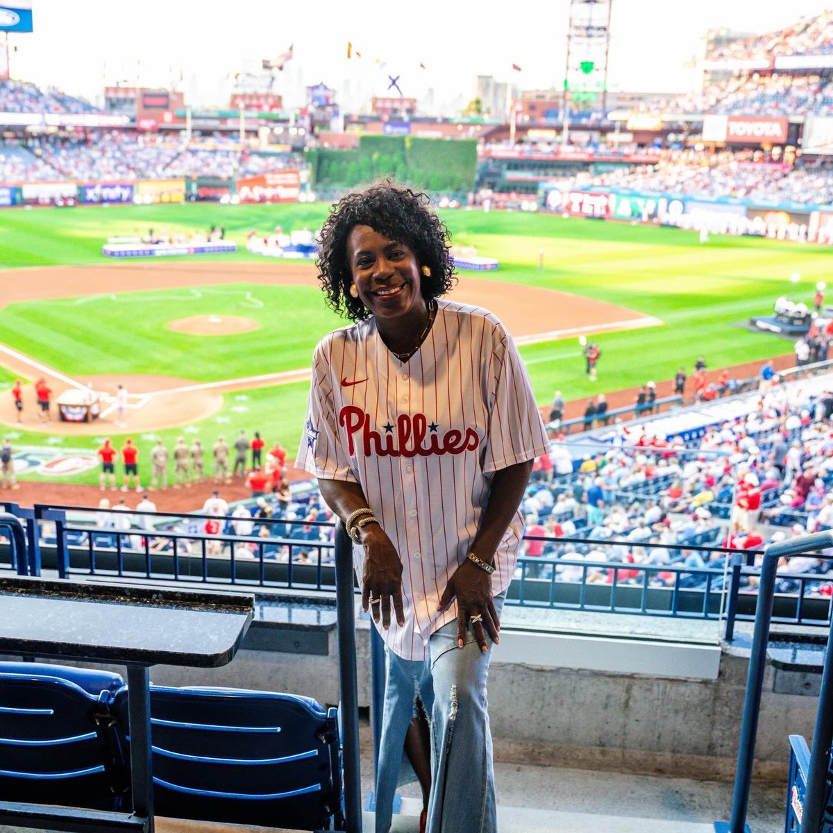 PhillyMayor's tweet photo. Congrats to our @Phillies on their fifth straight postseason berth! ⚾️

Best of luck as you get ready to take on Atlanta today for the start of the Wild Card. Our city is behind you, cheering you on every step of the way.

Let’s make it another Red October in Philly. Go Phils. ❤️ https://t.co/A5bgMSlR2j