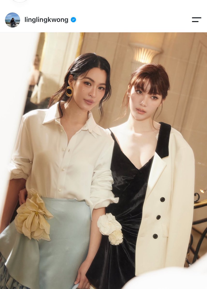 KMayaKwangbae's tweet photo. นี่นะคะ คนที่รักแฟนที่สุด เข้าใจคุณหลิงทุกอย่าง

LINGORM BA DIOR AT PFW #DiorSummer27xLingOrm https://t.co/2CUaLMByLE