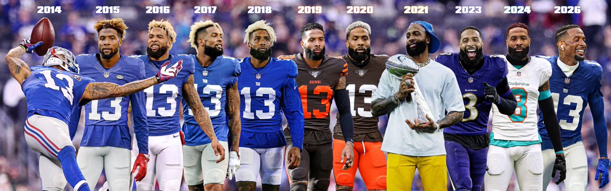 brgridiron's tweet photo. If this is the end for OBJ, what a career 🙌 https://t.co/R6h3ivNRVX