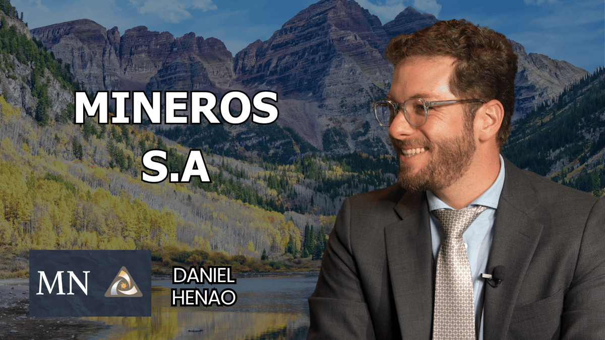 MiningNetwork_'s tweet photo. Daniel Henao of @Mineros_sa joins us at the Precious Metals Summit. He said 2026 group guidance has been raised to 220,000 to 240,000 ounces, from 213,000 to 233,000.
Hemco is guided at 137,000 to 147,000 ounces and Nechí at 83,000 to 93,000 ounces. About $25 million is being spent to lift Hemco from 1,800 to 2,500 tonnes per day, which he said should add 30,000 to 40,000 ounces. First-half silver revenue was up 500% year on year. He said the company’s aim is about 500,000 ounces by 2030.