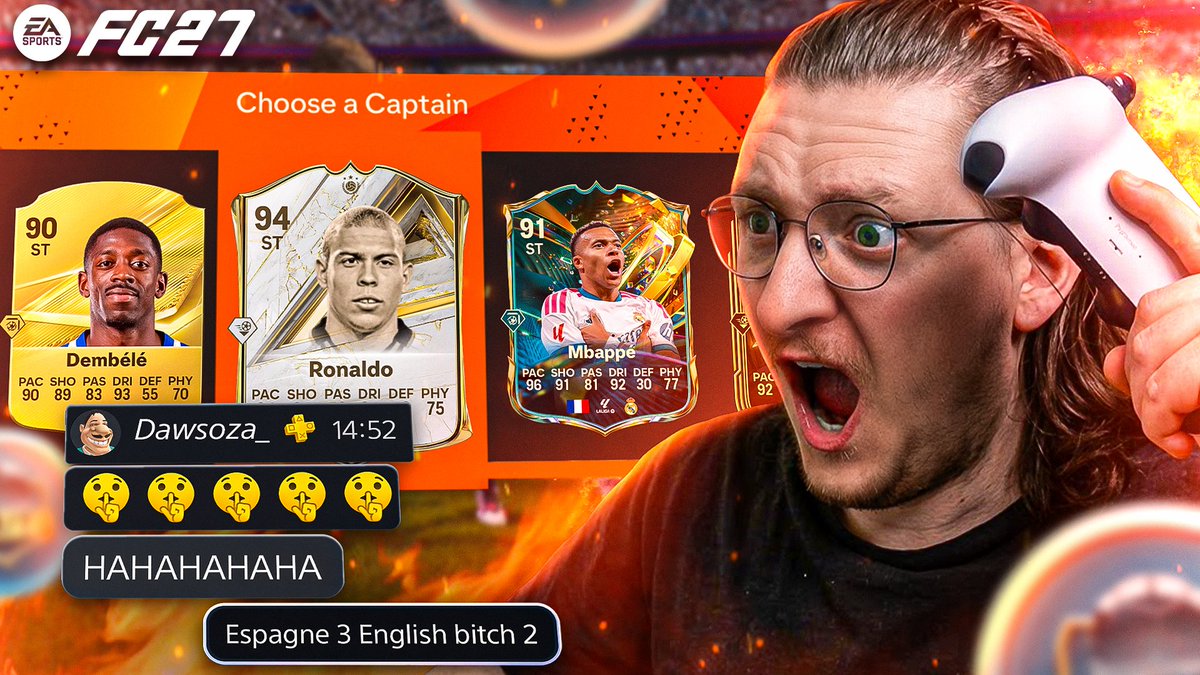 StiivorTV's tweet photo. 🚨NOUVELLE VIDEO !!  

LIEN : https://t.co/HA4yO2s2si

 JE TOMBE SUR UN ANGLAIS EN DRAFT (et ça se passe mal) 🏴󠁧󠁢󠁥󠁮󠁧󠁿🤬

RT/LIKE POUR LA FORCE !! 

Merci à @iconeyt_ pour la miniature 🤝

#FC27 
#DIV7
#FC https://t.co/Yr9nOvDlSW