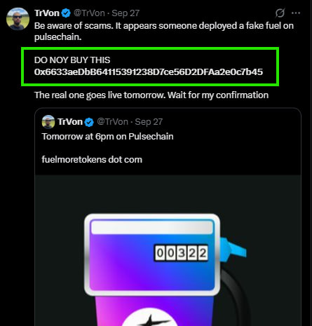 Peplord's tweet photo. LOL .@TrVon  #PulseChain #Fuel #XEN https://t.co/qnIypOujEZ