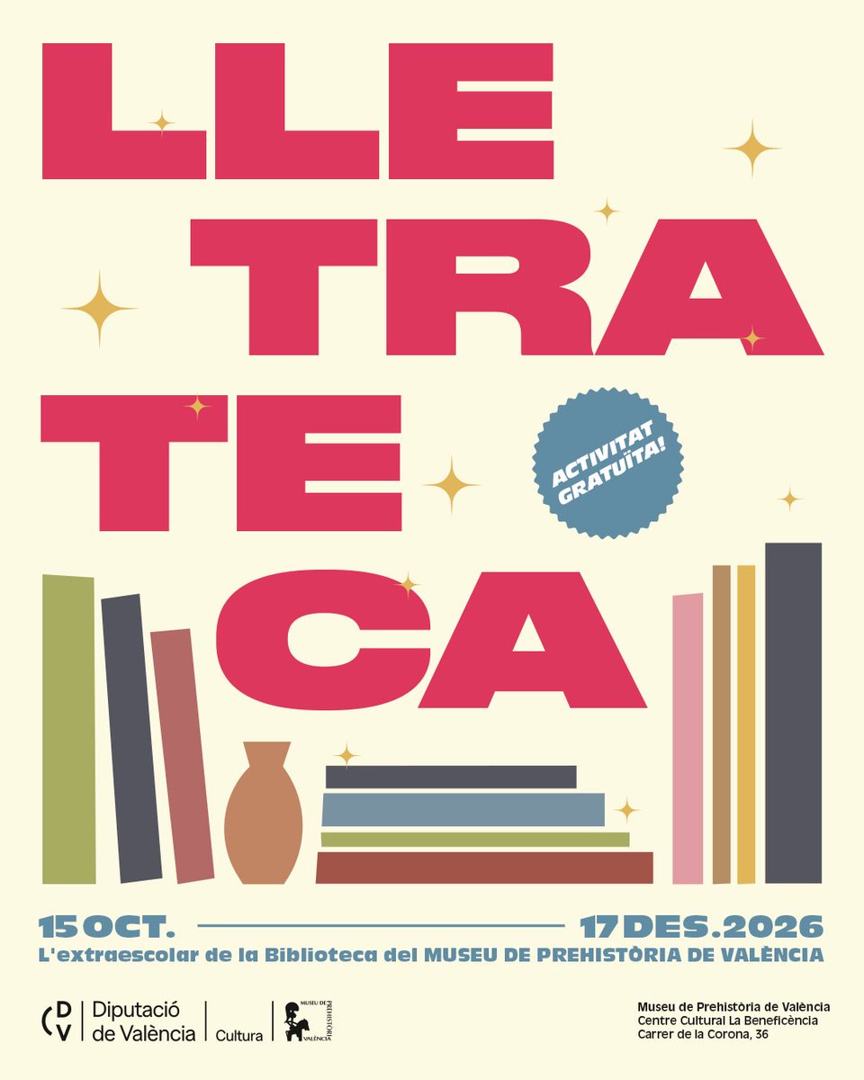 muprevalencia's tweet photo. 👦🏼 📚 D'ací a unes setmanes torna la #Lletrateca, l'extraescolar de #BiblioMupreva!  I perquè pugueu provar l'activitat, vos convidem a una Jornada de Portes Obertes molt especial, este diumenge 4 d'octubre d'11 a 13h ✨

No falteu 😉

Més info 🔗 https://t.co/1Oc91mEHeI https://t.co/gWNJEHOEDm
