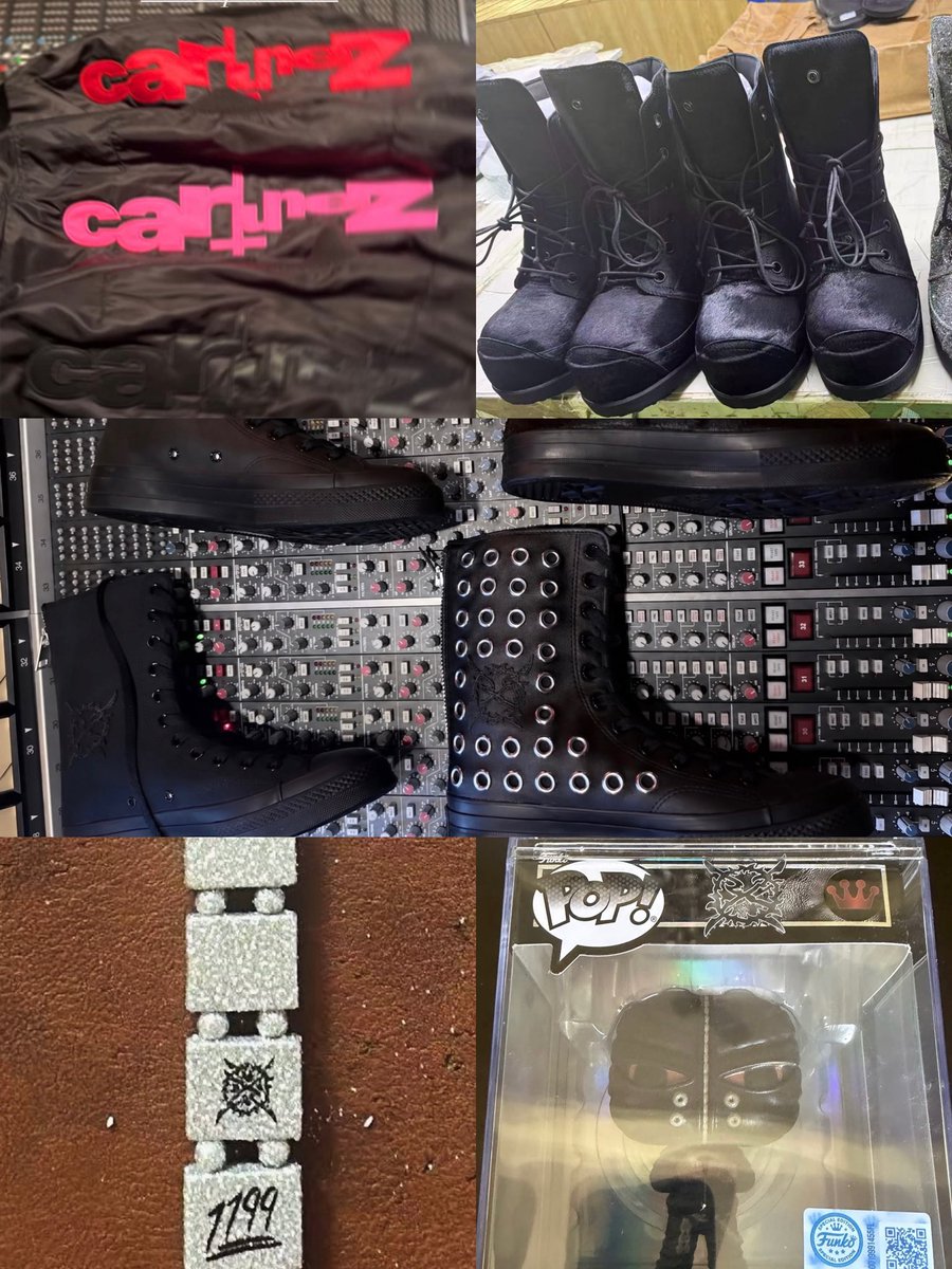 Lidesty's tweet photo. All known Opium collaborations that will be available at ComplexCon 👀

• YVL x BAPE
• YVL x I AM GIA
• Ken Carson x Converse
• Ken Carson x Funko Pop
• Ken Carson x 1199
• Destroy Lonely x Von Dutch
• Destroy Lonely x Bose
• ApolloRed1 x Pleasures https://t.co/0GvC2ue7JH