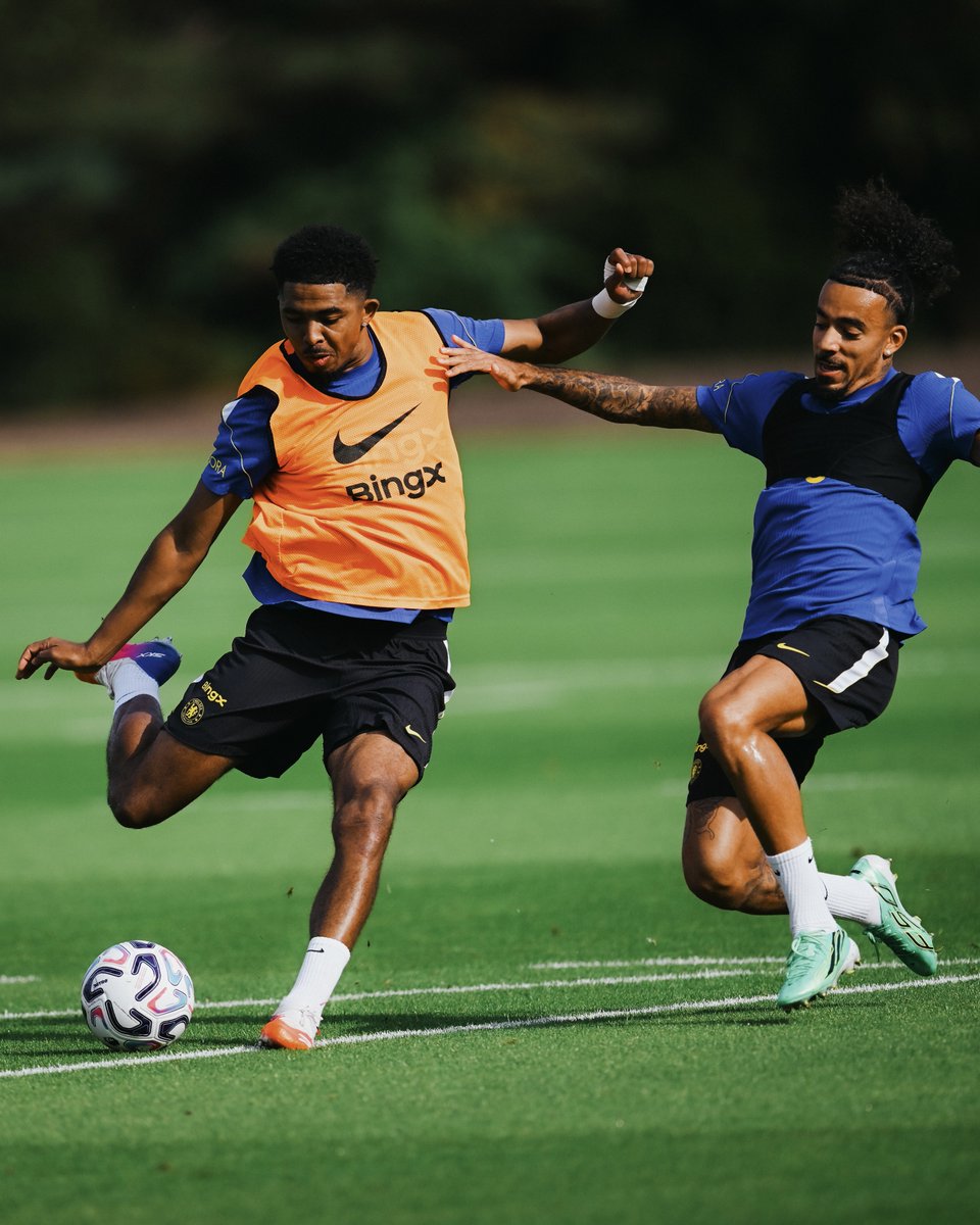 ChelseaFC's tweet photo. Staying sharp. 🫡 https://t.co/kbj0DWWDZJ