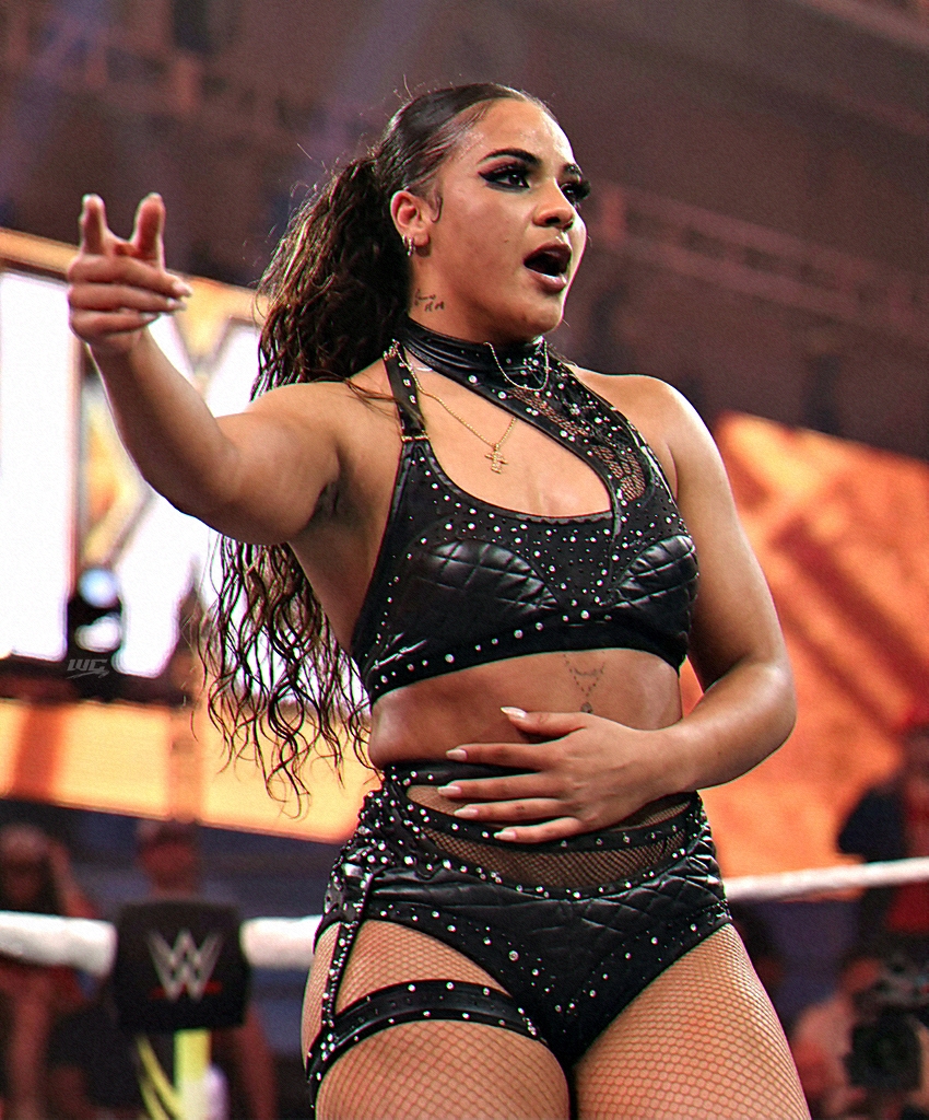 WrestleCourt's tweet photo. 🚨 JAIDA PARKER's main roster debut on RAW has clocked up almost 10 Million views under 24-hours across all WWE’s social media platforms! 💥💥 

"a Megastar in the making!"