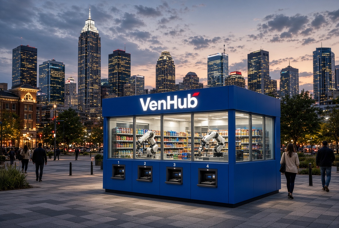 adamluftig's tweet photo. VenHub Global is the future of convenience stores. It's only a matter of time until Atlanta, Georgia and every other major city looks like this. Can't wait to see what comes next @VenHub #VenHub #VHUB #AI $VHUB https://t.co/DxtyKD9xs1