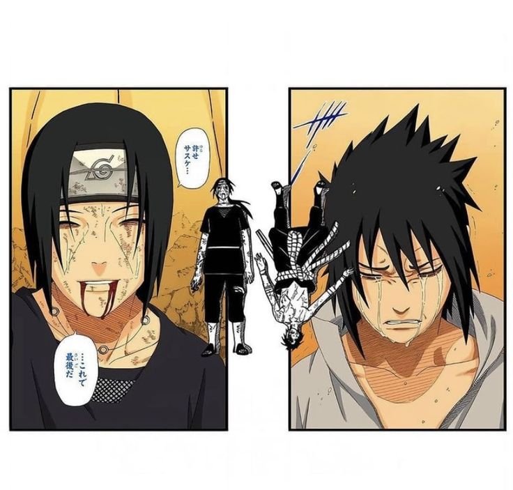 Imaycause's tweet photo. @gfsask Itachi "amava" o Sasuke do jeito que país que batem nos próprios filhos por terem notas baixas amam. "Quero que você seja o melhor na minha régua, ou seja, se transforme naquilo que *eu* falhei em ser." Oq faz com que o Sasuke imite o Itachi msm sem se dar conta https://t.co/rTUSKFolar