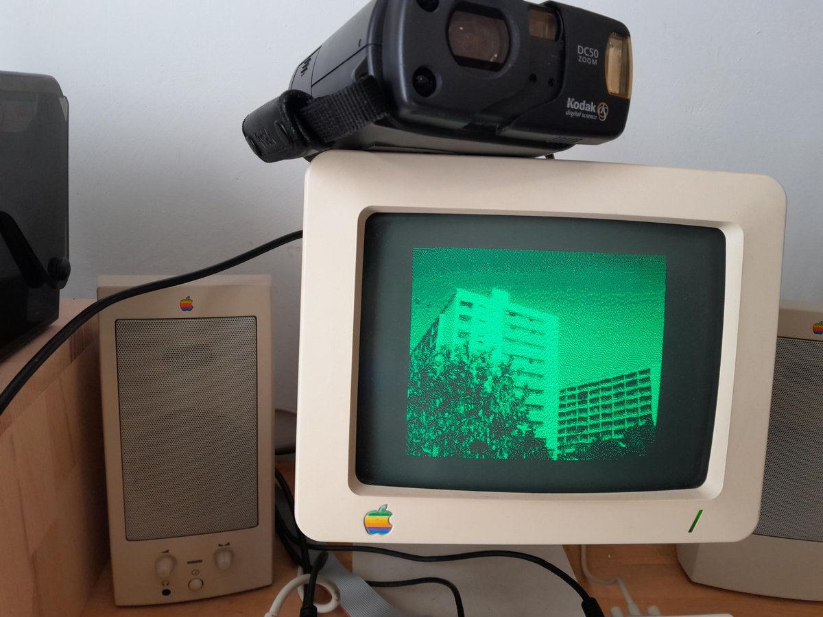 winsontang's tweet photo. Exciting news for retro tech enthusiasts! The Kodak DC50 is now compatible with the Apple II, bridging the gap between classic computing and digital photography. Get ready to capture and share memories like never before! #TechThrowback #Kodak #AppleII https://t.co/s8TJvG2df2