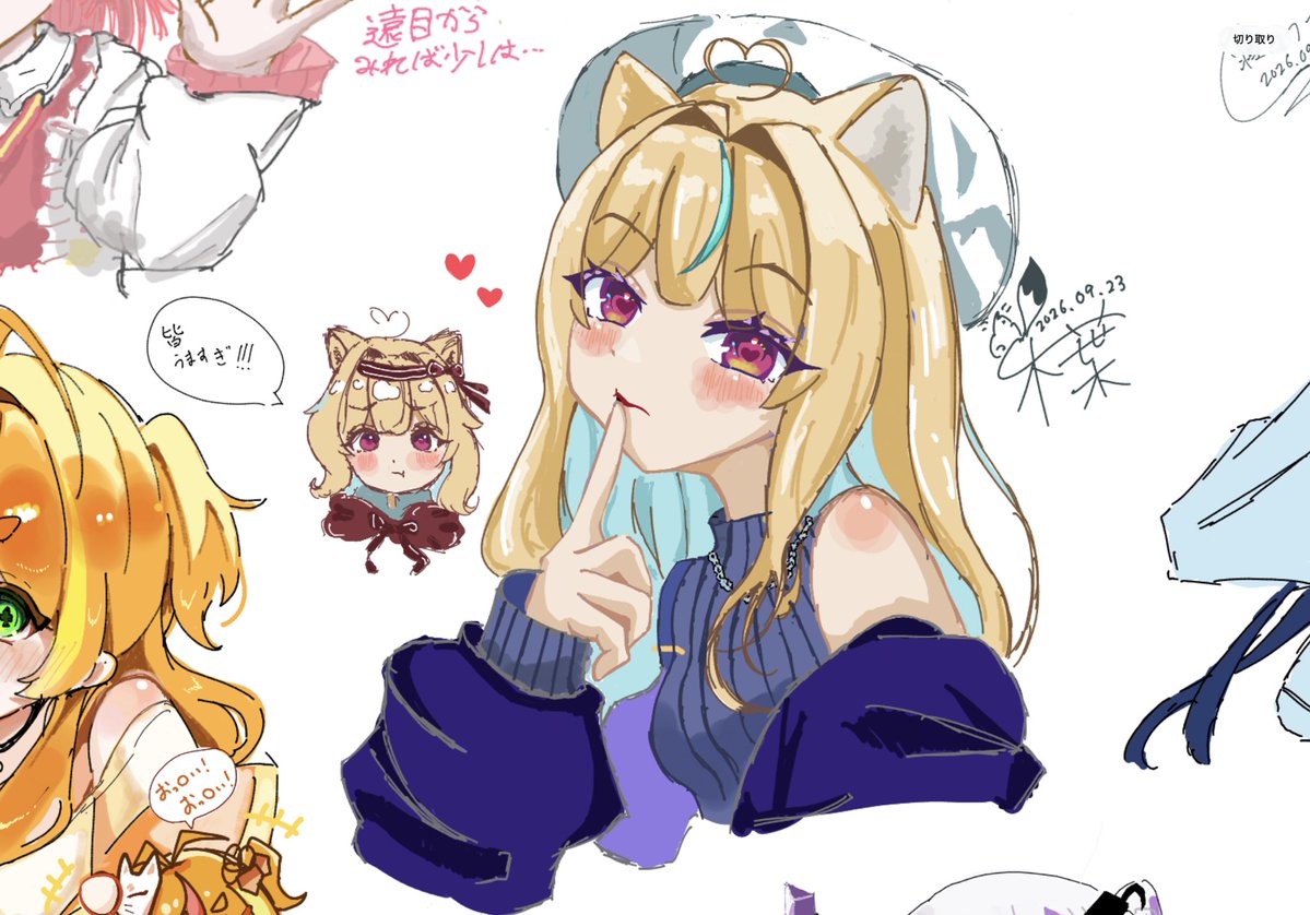 konoha41_'s tweet photo. #今月描いた絵を晒そうㅤ 
今月は結構描いたと思う！！ https://t.co/S6Y3z27FMS