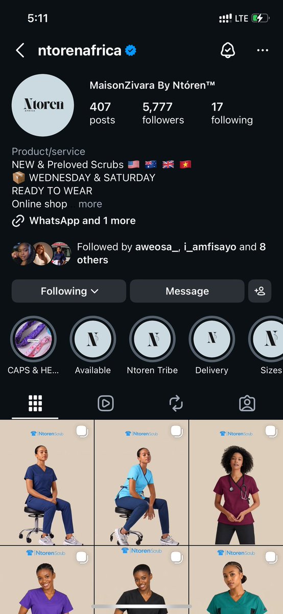 __pelumi__'s tweet photo. Hi everyone 
This post is for anyone considering buying scrubs from @ntorenafrica on IG, not sure they have an X account.
I ordered scrubs from the page and my experience has been awful. 
This is the page. https://t.co/ghAUoUuYMc