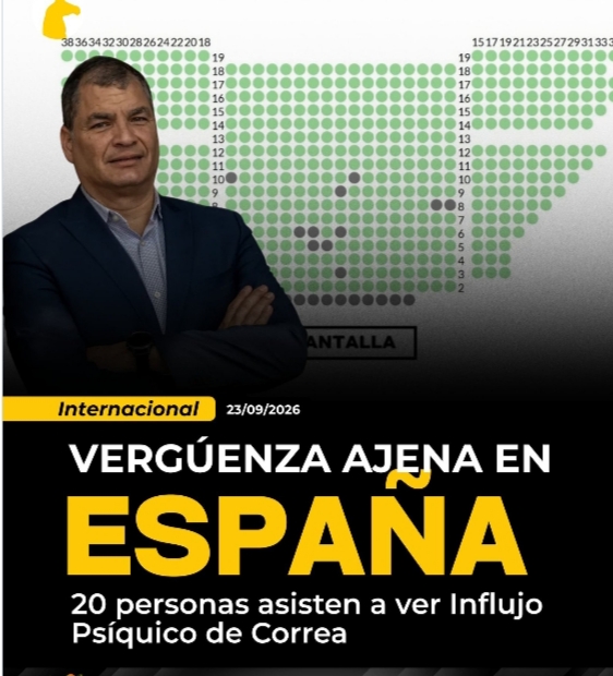MnicaArosemena1's tweet photo. EL CUENTO DEL INFLUJO PSÍQUICO YA NO PEGA!  CORREA ESTÁ SENTENCIADO Y PRÓFUGO POR LADRÓN NO POR EL CUENTO DEL INFLUJO PSÍQUICO!! https://t.co/SDqFQeXFvk