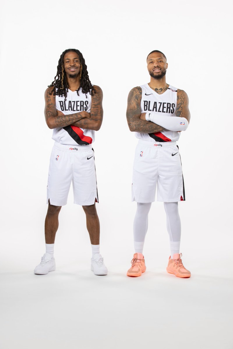 NBA's tweet photo. THE JA/DAME BACKCOURT!

@JaMorant x @Dame_Lillard https://t.co/Km5ZEOJiDX
