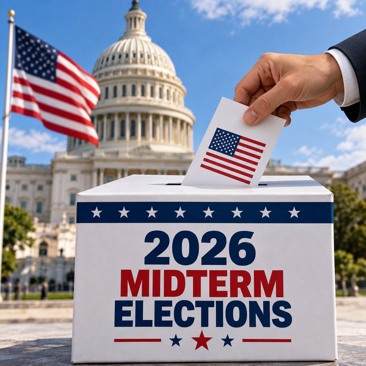 WorldUnderWatch's tweet photo. 🇺🇸🗳️ 2026 U.S. MIDTERM ELECTIONS

What issue matters most to you when deciding how to vote?

A) 💰 Economy &amp; Cost of Living
B) 🛂 Immigration
C) 🤖 AI &amp; Jobs
D) ⛽ Energy &amp; Gas Prices

Your choice? 👇 https://t.co/kwg4wCjZP1
