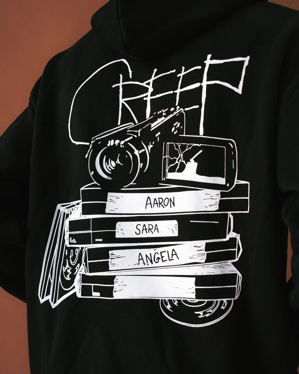 brokehorrorfan's tweet photo. Creep hoodies and pins are available for a limited time at https://t.co/GT11LuiSlw https://t.co/9Oh1QXvbLK