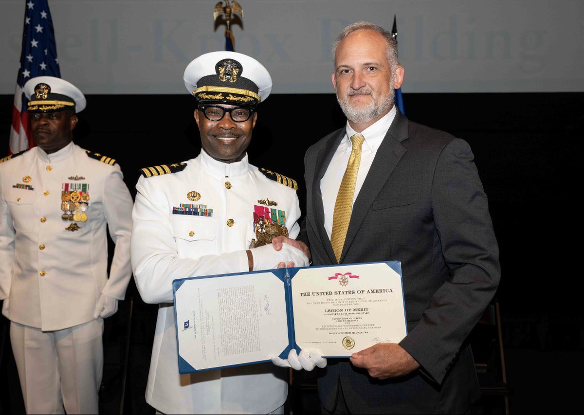 RealNCIS's tweet photo. The @RealNCIS Office of Military Support held a Change of Command ceremony on Aug 28. CAPT Haywood Williams, Jr. relieved CAPT Terrence U. Jones, who was presented the Legion of Merit for 3 years of command. Fair winds, CAPT Jones &amp; welcome CAPT Williams! https://t.co/uUiazZvjCt