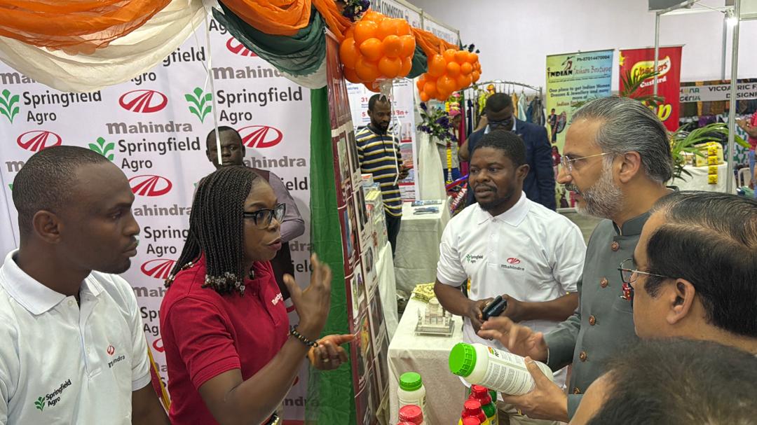 india_nigeria's tweet photo. 🇮🇳🇳🇬 Strengthening India–Nigeria Trade & Business Engagement

High Commissioner @AmbAbhishekIFS  inaugurated the Indian Pavilion at the 21st Abuja International Trade Fair on 29 September 2026.

The Pavilion brought together prominent Indian companies, including Sam Pharmaceutical Ltd, Africa Industries Group, Simba Group, Springfield Agro (Mahindra Authorised Partner), Checkers Custard, and Indian Fashion Boutique, showcasing a diverse range of Indian products, businesses and capabilities.

The Indian Pavilion witnessed substantial footfall, with visitors, prospective buyers and business seekers engaging with participating companies and exploring opportunities for trade, investment and business partnerships.

The participation reflects the growing commercial and business engagement between India and Nigeria and provides a valuable platform for strengthening B2B linkages and exploring new avenues of cooperation. 🇮🇳🤝🇳🇬

@MEAIndia @PIB_India @mygovindia @DDNewslive @prasarbharati @DoC_GoI @DrSJaishankar @PMOIndia @narendramodi