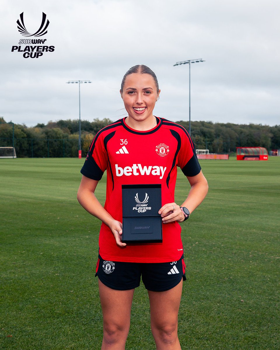 BarclaysWSL's tweet photo. What better way to celebrate a #SubwayPlayersCup hat trick than with a Subway Black Card 🎉🥪
Congratulations to our Round 1 #FreshMoveOfTheRound winner Mared Griffiths 🔥
Catch another round of Subway Players Cup fixtures tomorrow 📺 https://t.co/7q3JN2My4u