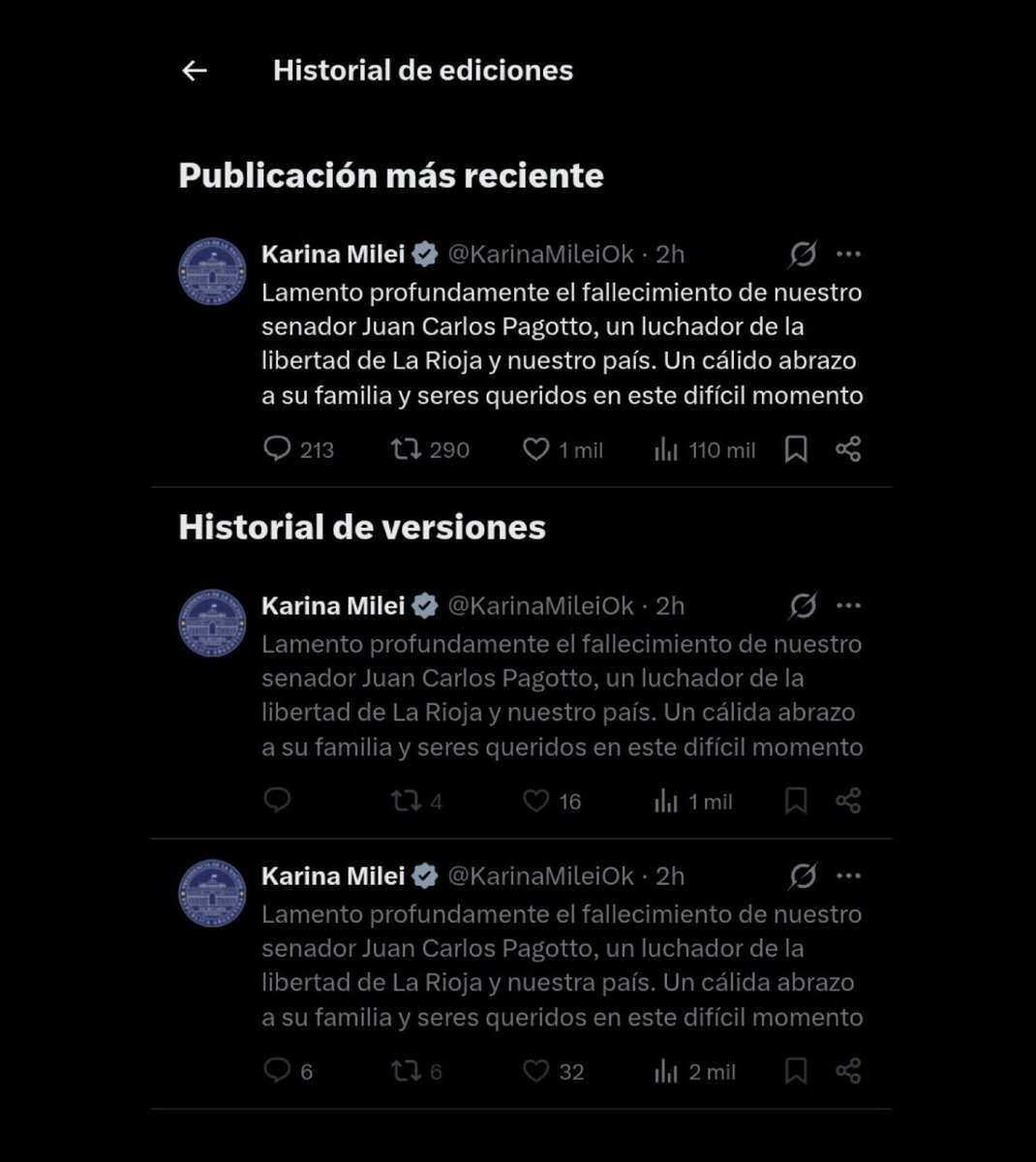 porqetendencias's tweet photo. “BURRA”

Porque Karina Milei tuvo que reescribir tres veces un posteo debido a su dificultad para escribir una simple oración. https://t.co/6wKTEUEmHt