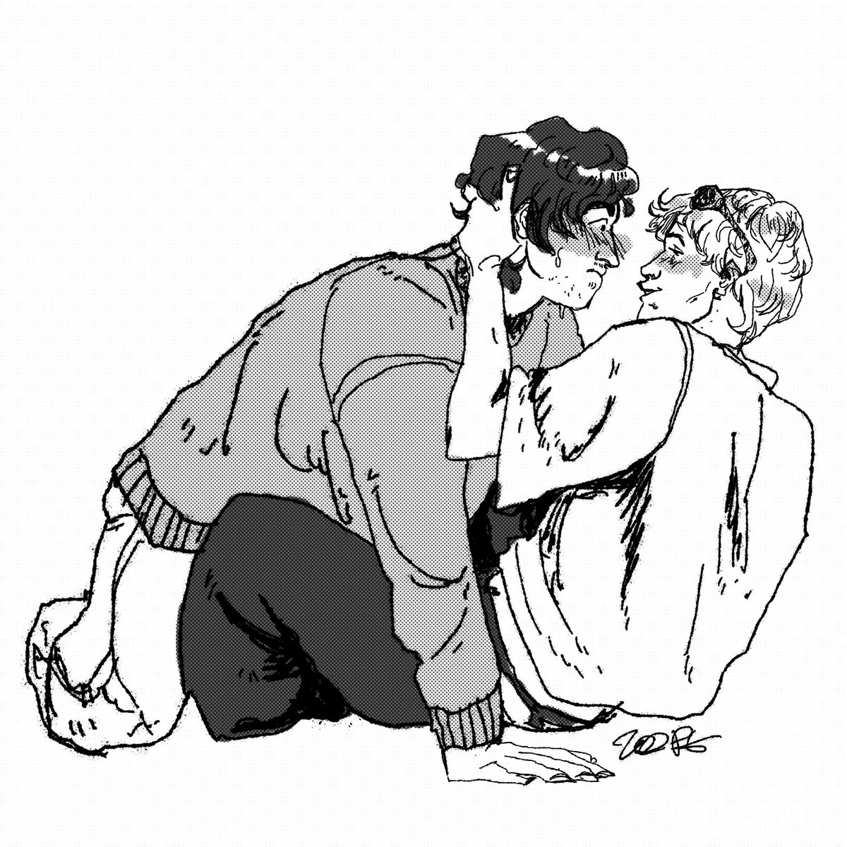 Pastelmilkyy_'s tweet photo. Would you guys fw Bryan x Bobby?? Would they be more than just friends?? Perhaps?? #Backrooms #ResidentEvilㅤ https://t.co/4mTDh27dWW